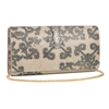 VIVO Deconstructed Print Genuine Shagreen Perfect Clutch