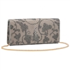 VIVO Vine Print Genuine Shagreen Perfect Clutch