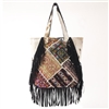 Muche et Muchette Pony Tote with Fringe