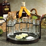 Zodax Fiesta Six Shot Tequila Set