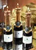 Zodax Mini Champagne Bottle Candle (Set of 3)