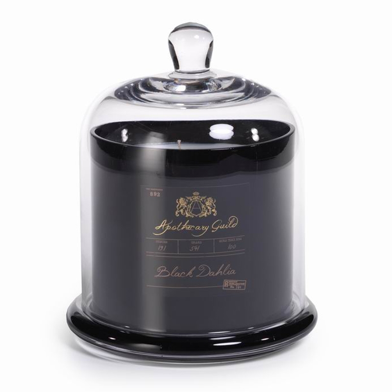Zodax Apothecary Guild Scented Candle Jar with Glass Dome - Large