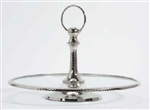 Barclay Butera La Mamounia Glass and Metal Round Serving Tray