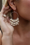 Ivory Jacks Large "Hannah" Earrings