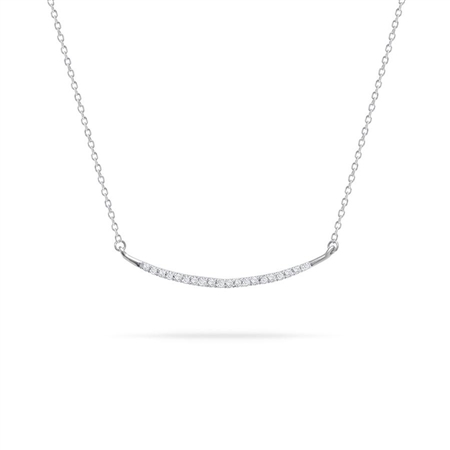 Adina Reyter Large PavÃ© Curve Necklace