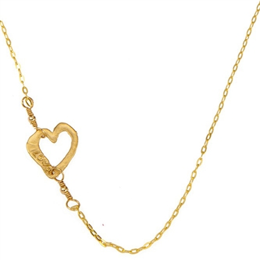 Charlene K Sideways Heart Pendant