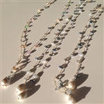 MELA Multicolor Crystal and Pearl Necklace