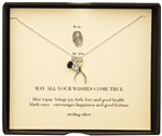 b.u. Jewelry May All Your Wishes Necklace
