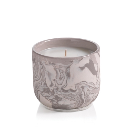 Zodax Apothecary Guild Marbleized Candle Jar - Small