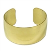 Brass Bracelet Cuff - 1 1/2" wide