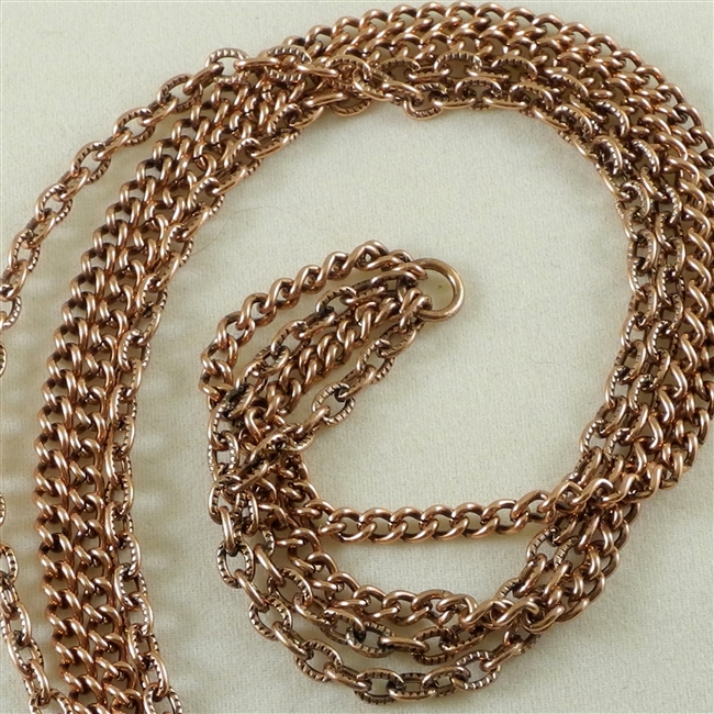 Multi-Strand Chain, Copper-Oxide, 9" length