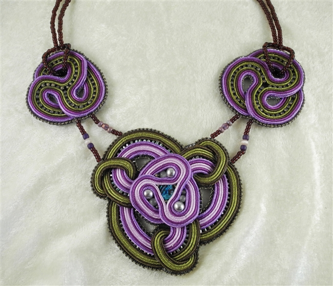 "Lilacs" Necklace - #1081