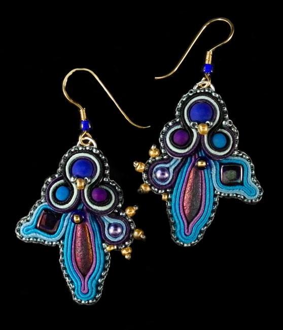 Wild Indigo - Earrings - #1597