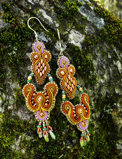 Daydream - Double-Drop Earrings - #1668