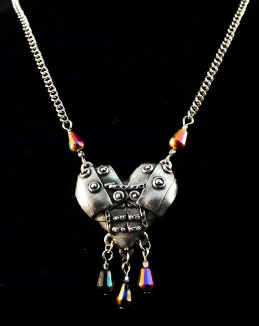 Armored Heart - Necklace - #1725