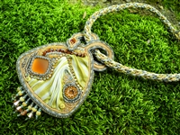 Sandcastle - Potpourri Pendant Necklace - #1795