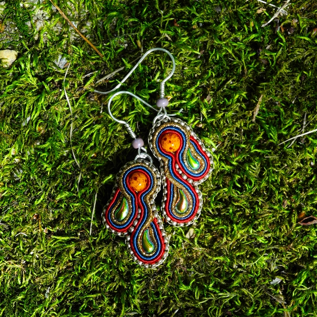 Abstract Attraction - Earrings - #1856