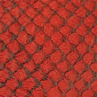 Fish Leather - Red Glossy