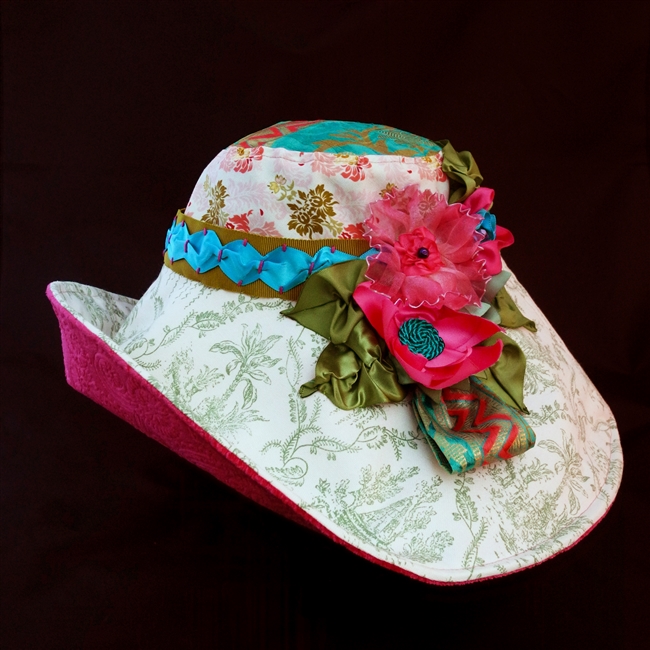 Josephine - Cut & Pieced Hat - #1735