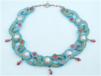 "Chain, Chain, Chain" Soutache & Bead Embroidery Necklace Kit - a Trunk Show Favorite!