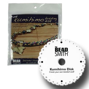 Kumihimo Braiding Disc & Instructions