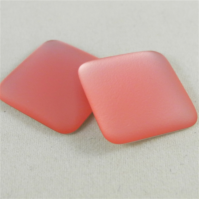 LunaSoft Cabochons - 2 per Package - Salmon