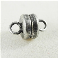 6mm magnetic clasp with Antique Silver finish.
