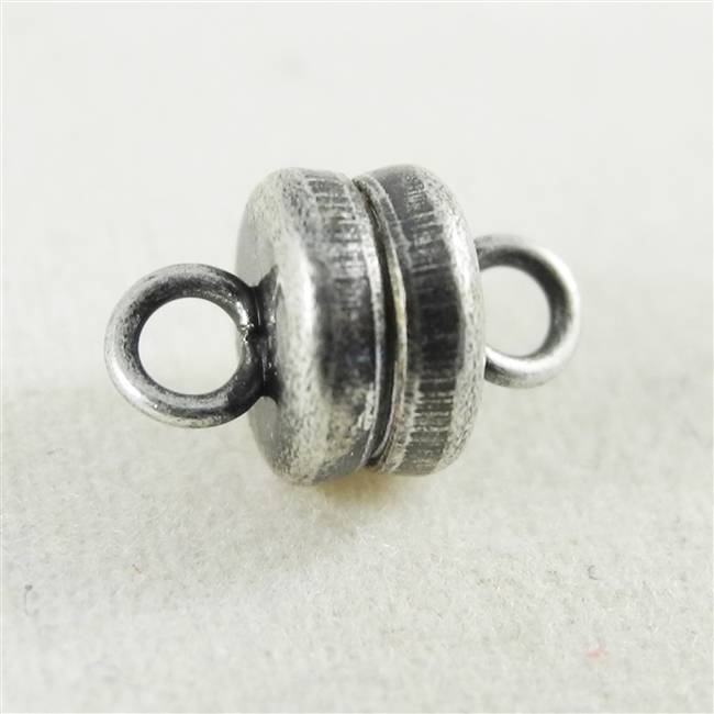 6mm magnetic clasp with Antique Silver finish.