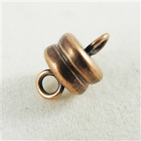 6mm magnetic clasp with Antique Copper finish.