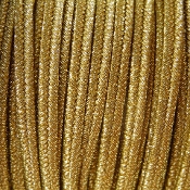 Luxury Italian Soutache - Dark Gold Metallic