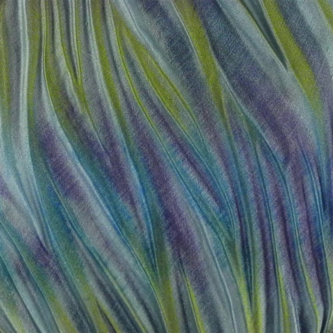 "Perennial Garden" Silk Shibori Ribbon