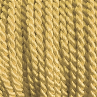 1 yd. 2.5 mm Twisted Rayon Cord - color "Old Gold"