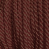1 yd. 2.5 mm Twisted Rayon Cord - color "Brown"