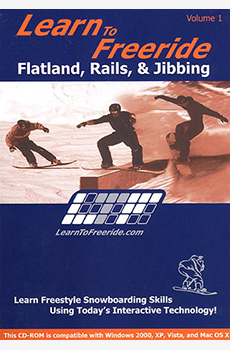 Learn to Freeride; Flatland, Rails & Jibbing - CD
