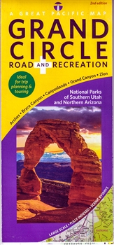 Grand Circle Road and Recreation Map