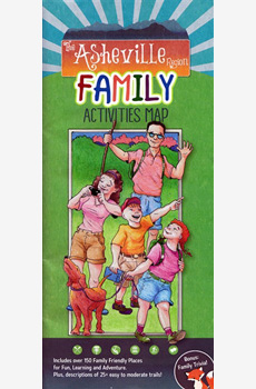 Asheville Region Family Activities Map