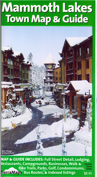 Mammoth Lakes Town Map & Guide