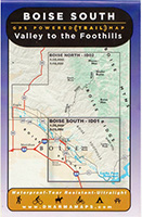 Boise Map; Valley to the Foothills