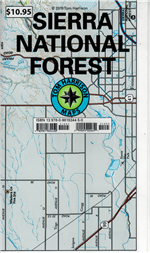 Sierra National Forest Recreation Map
