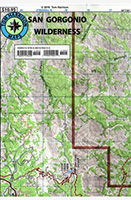 San Gorgonio Wilderness Trail Map, 2nd edition