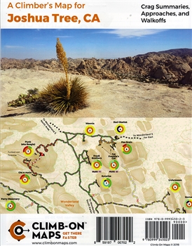 A Climber's Map for Joshua Tree, CA