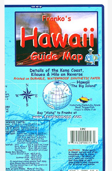 Franko's Hawaii Guide Map - The Big Island