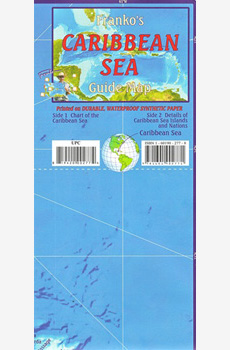 Franko's Caribbean Sea Guide Map