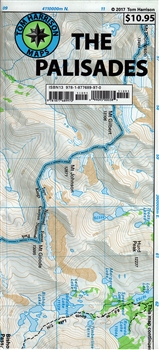 The Palisades Glacier Map