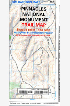 Pinnacles Monument Trail Map