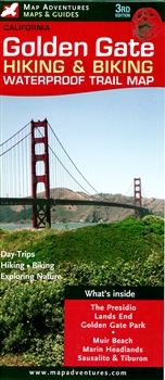 Map- Golden Gate Hiking & Biking Trail Map 3rd edition
