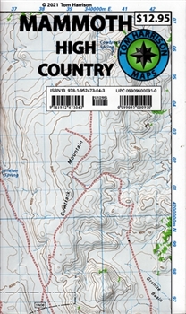 Mammoth High Country Map - Tom Harrison