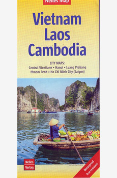 Map- Vietnam Laos Cambodia