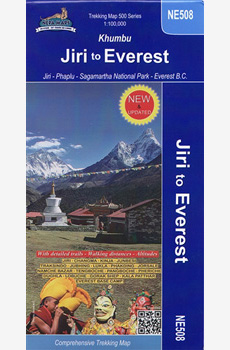 Map- Khumbu scale 1:100,000