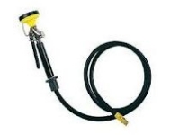 Encon 01090009 6' Drench Hose Assembly with Lock Open Squeeze Handle Valve